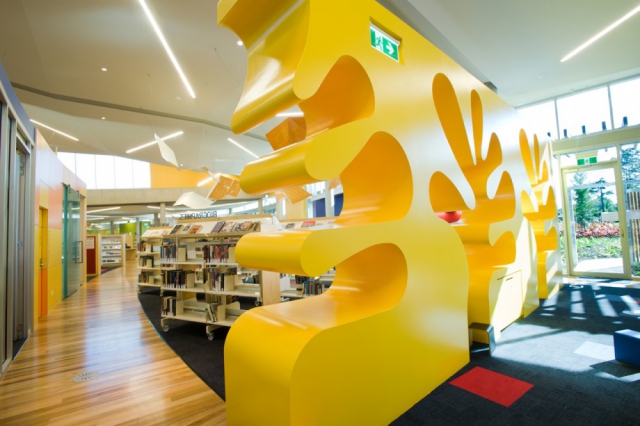 建筑设计:澳大利亚昆士兰州阳光海岸Cooroy图书馆 建筑设计:澳大利亚昆士兰州阳光海岸Cooroy图书馆