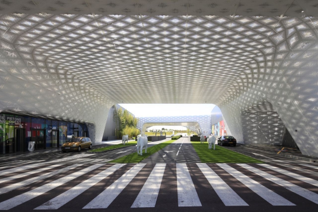 建筑设计:法国昂热的岛礁型购物中心L’Atoll 建筑设计:法国昂热的岛礁型购物中心L’Atoll